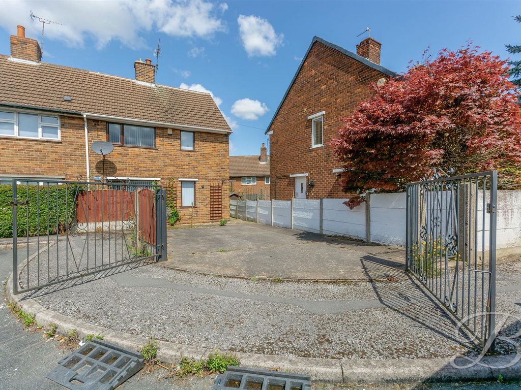 2 bed semidetached house for sale in Orchard Close, Shirebrook, Mansfield NG20, £150,000 Zoopla