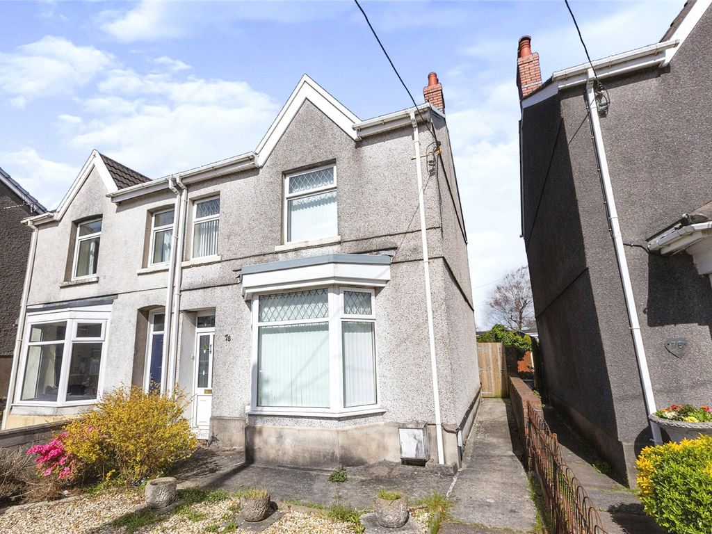3 bed semidetached house for sale in Alexandra Road, Gorseinon