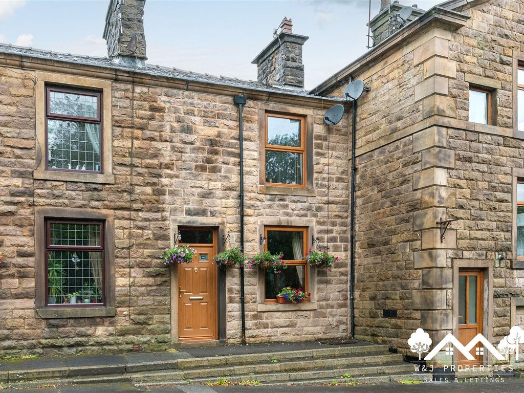 2 bed terraced house for sale in Padiham Road, Sabden, Clitheroe BB7, £