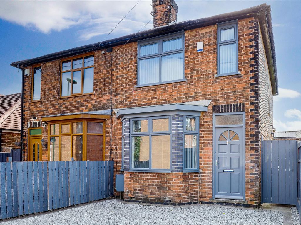 2 bed semidetached house for sale in Querneby Road, Mapperley