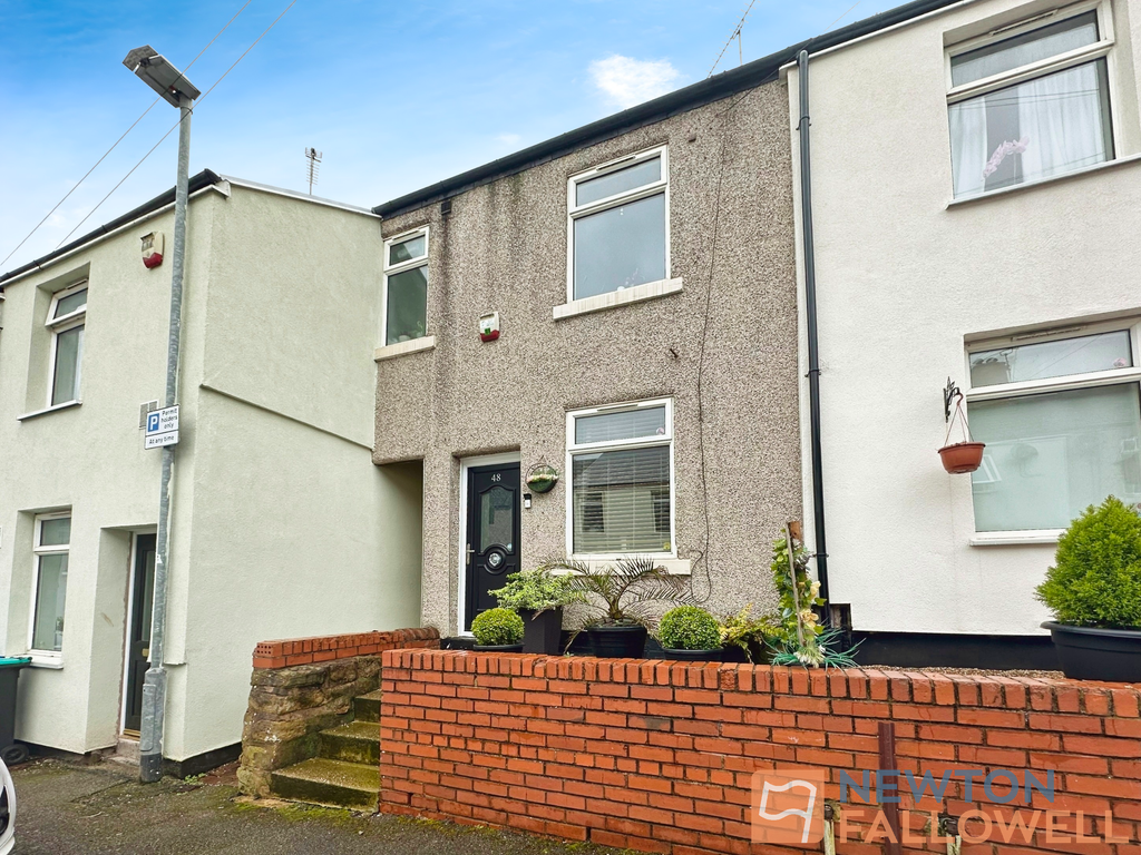 3 bed terraced house for sale in Lord Street, Mansfield NG18, £100,000