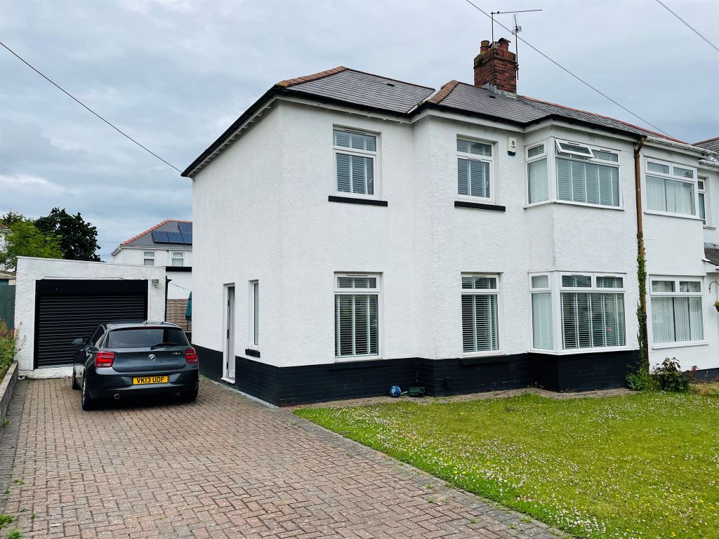 4 bed semidetached house for sale in Ty Fry Gardens, Rumney, Cardiff