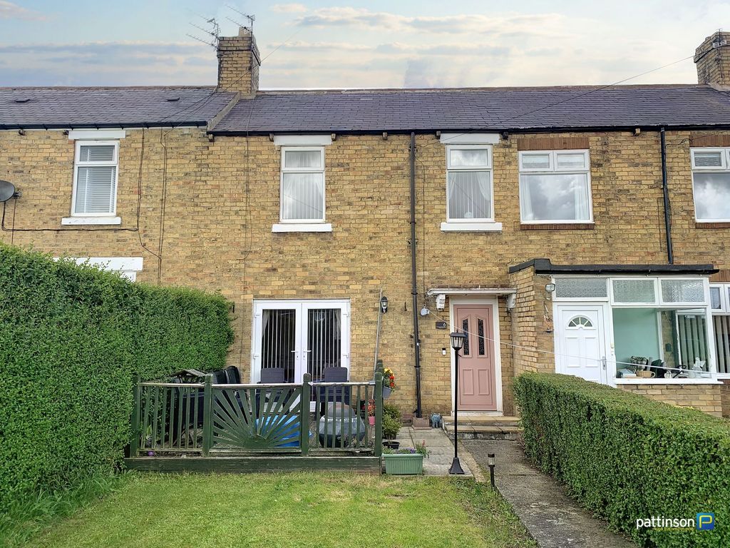 2 bed terraced house for sale in Beech Terrace, Ashington NE63, £85,000