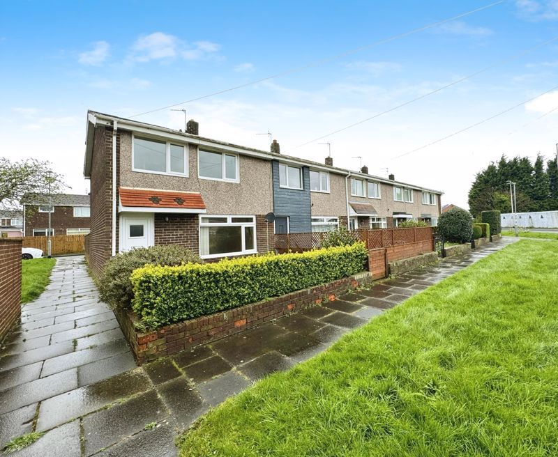 3 bed terraced house for sale in Mile Road, Widdrington, Morpeth NE61