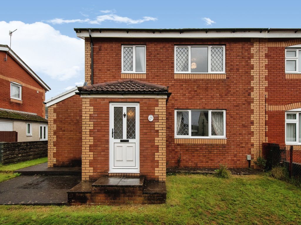 3 bed semidetached house for sale in Holly Street, Pontypridd CF37, £