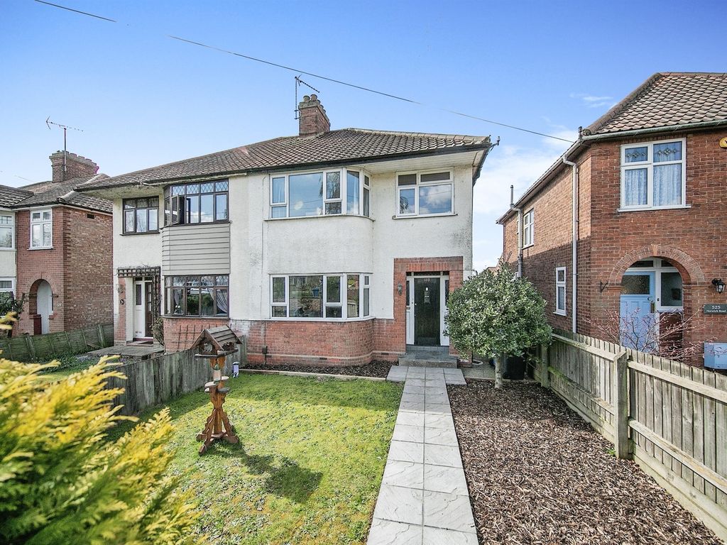 3 bed semidetached house for sale in Norwich Road, Ipswich IP1 Zoopla