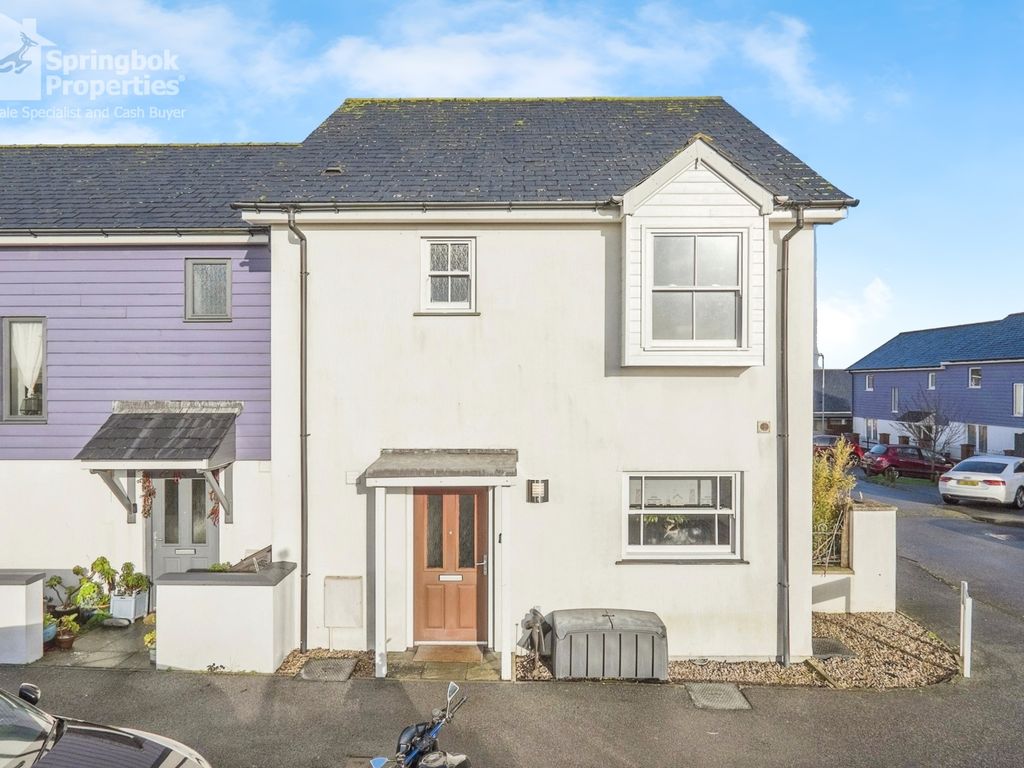 3 bed semidetached house for sale in Jubilee Close, Marazion, Cornwall
