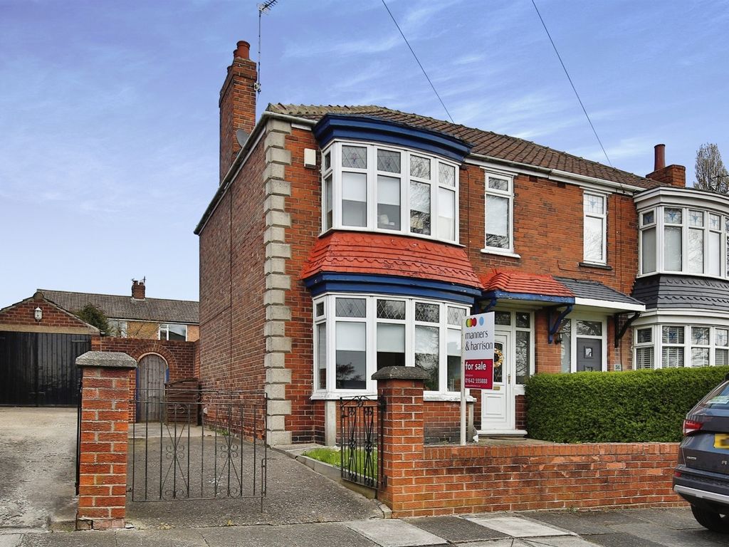 3 bed semidetached house for sale in Conifer Crescent, Billingham TS23