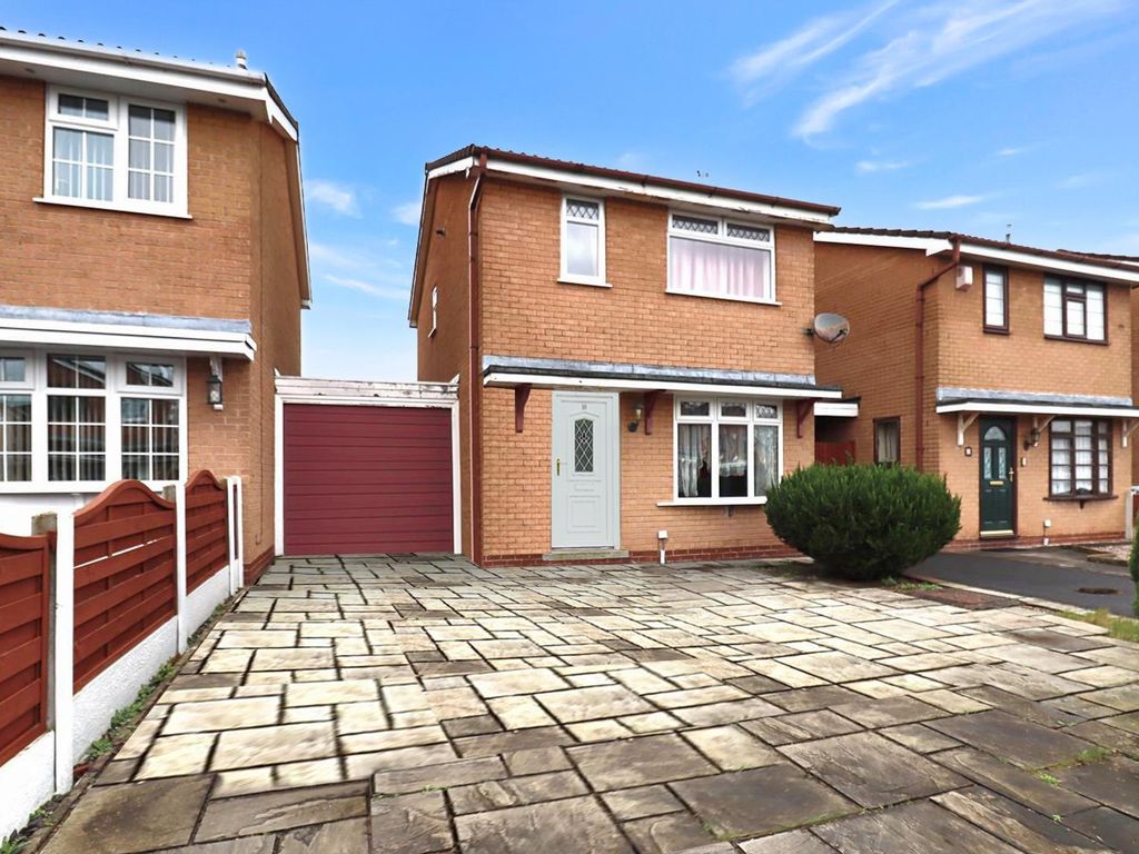 3 bed detached house for sale in Hesketh Croft, Leighton, Crewe CW1, £