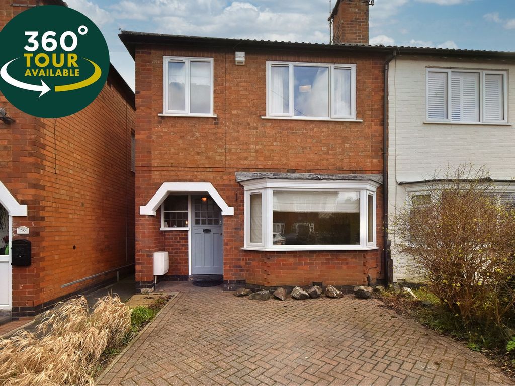 3 bed semidetached house for sale in Aber Road, Stoneygate, Leicester
