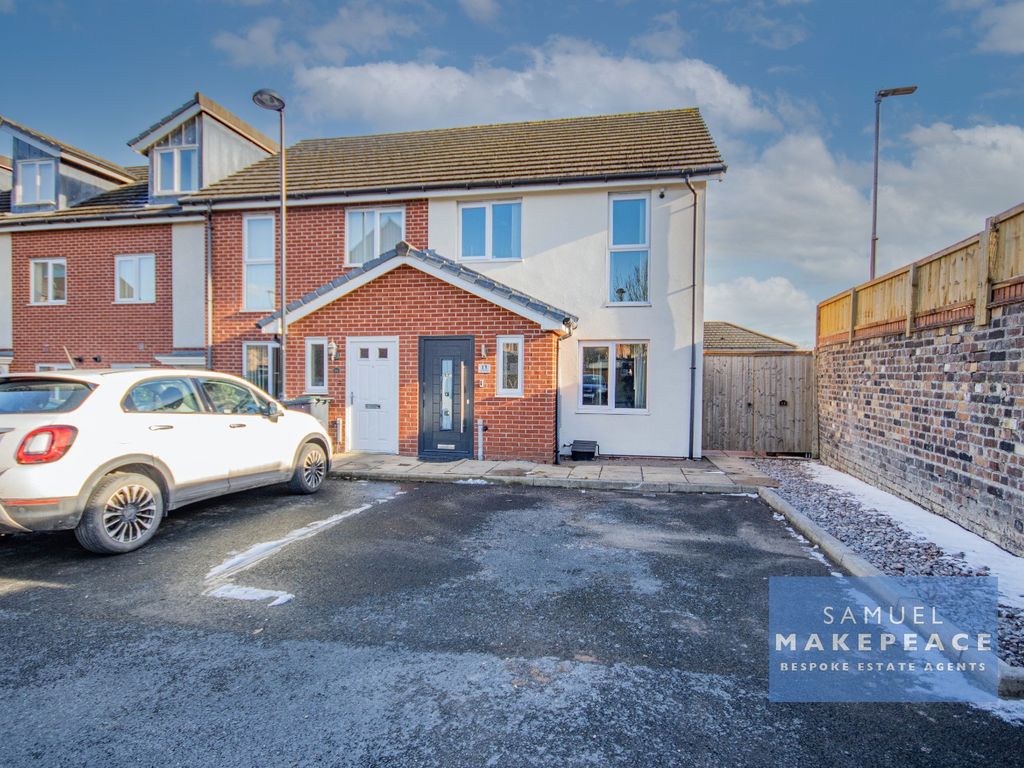 3 bed end terrace house for sale in Bewley Court, Hanley, StokeOn