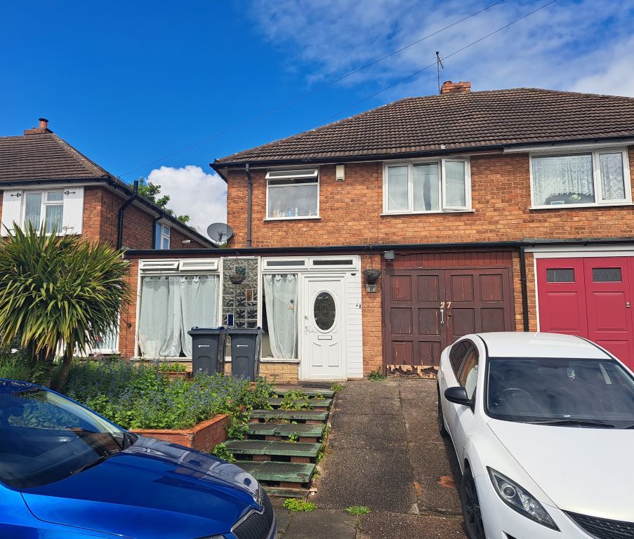 3 bed semidetached house for sale in 27 Robert Avenue, Erdington