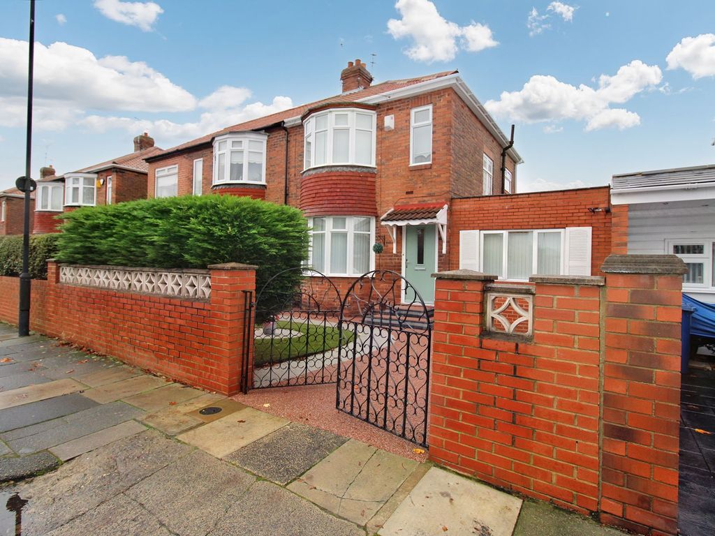 2 bed semidetached house for sale in Pembroke Avenue, Newcastle Upon