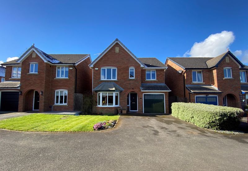4 bed detached house for sale in Burghley Gardens, Pegswood, Morpeth