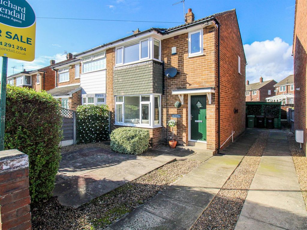 3 bed semidetached house for sale in Thornes Moor Drive, Wakefield WF2