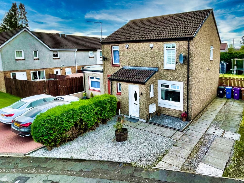 2 bed semidetached house for sale in Denholm Way, Beith KA15, £95,000