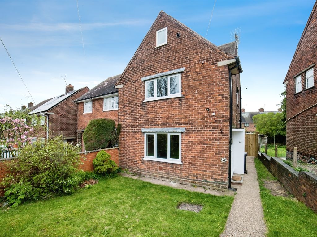 3 bed semidetached house for sale in Peveril Road, Tibshelf, Alfreton