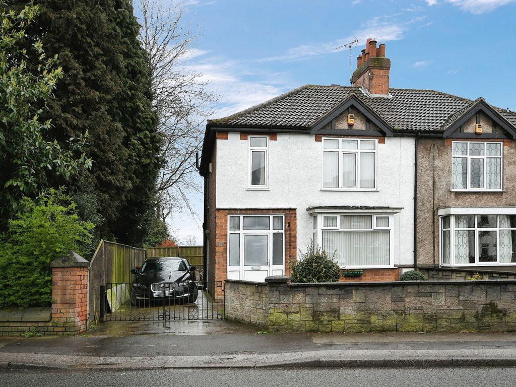 3 bed semidetached house for sale in Sutton Road, Huthwaite, SuttonInAshfield