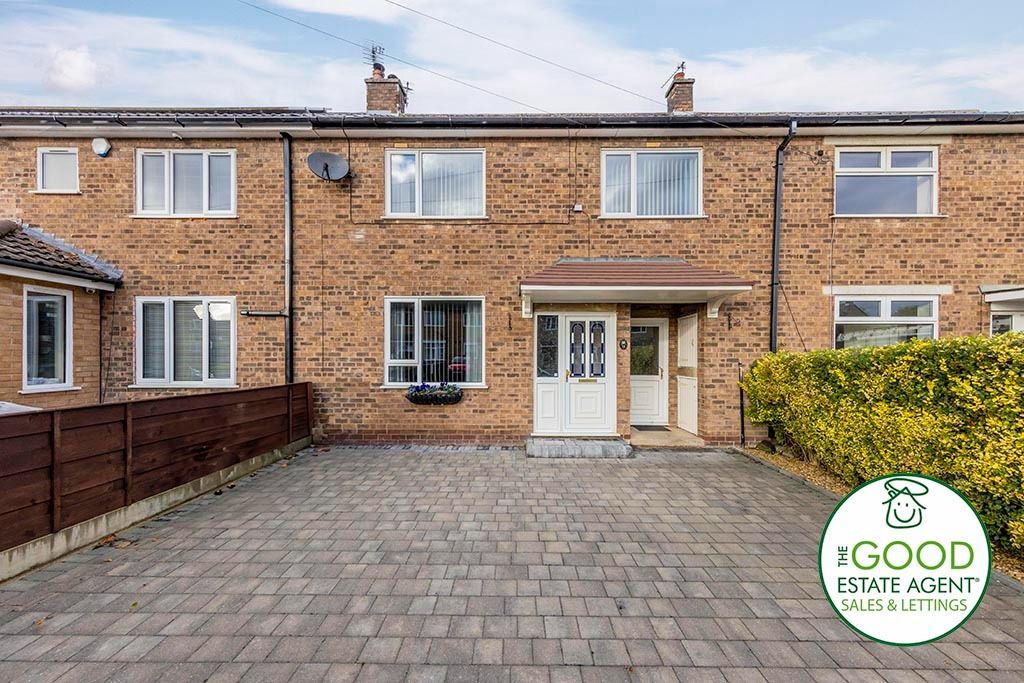 3 bed terraced house for sale in Pickmere Road, Handforth SK9, £240,000