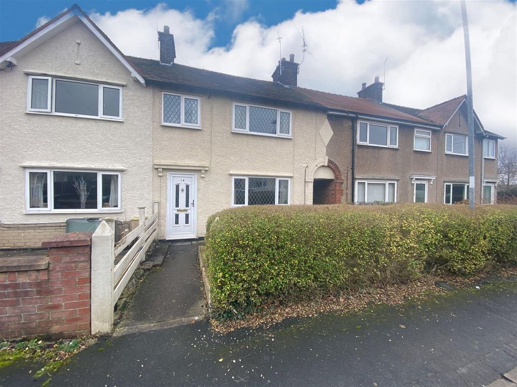 3 bed terraced house to rent in Brookside Crescent, Northop Hall, Mold