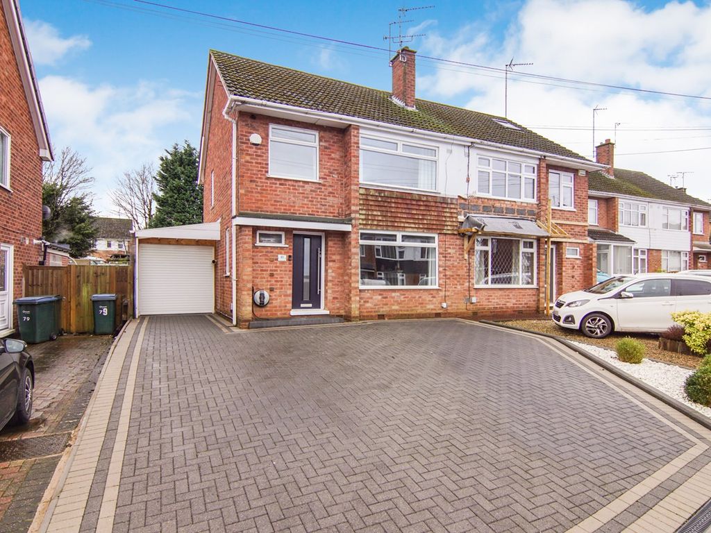 4 bed semidetached house for sale in Handsworth Crescent, Coventry CV5