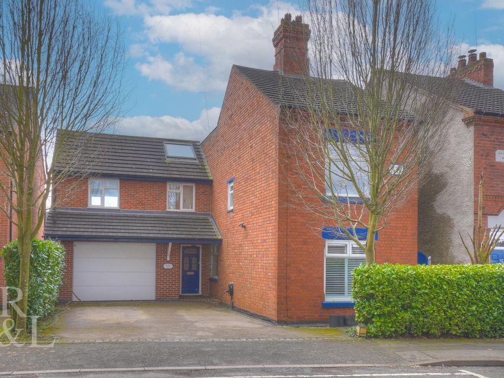 4 bed detached house for sale in Range Road, AshbyDeLaZouch LE65, £