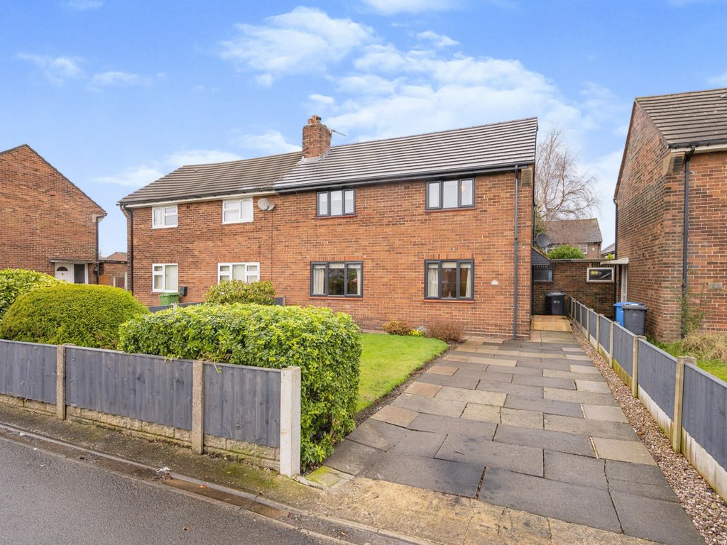 3 bed semi-detached house for sale in park road, great sankey, warrington, cheshire wa5