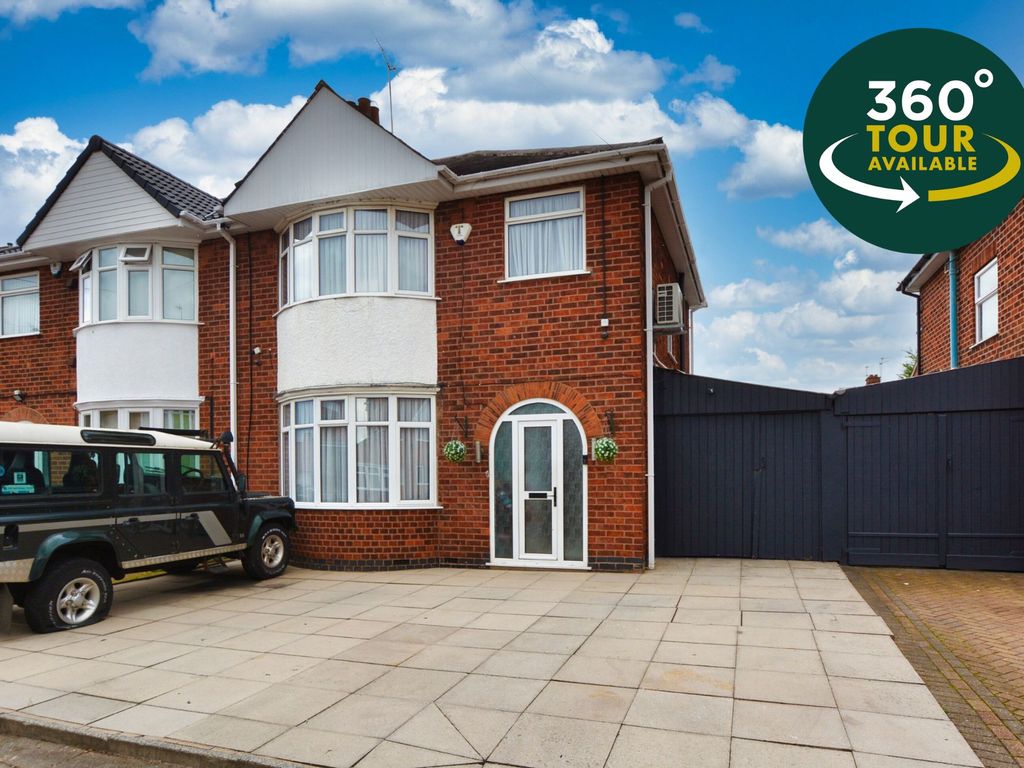 3 bed semidetached house for sale in Romway Avenue, Evington