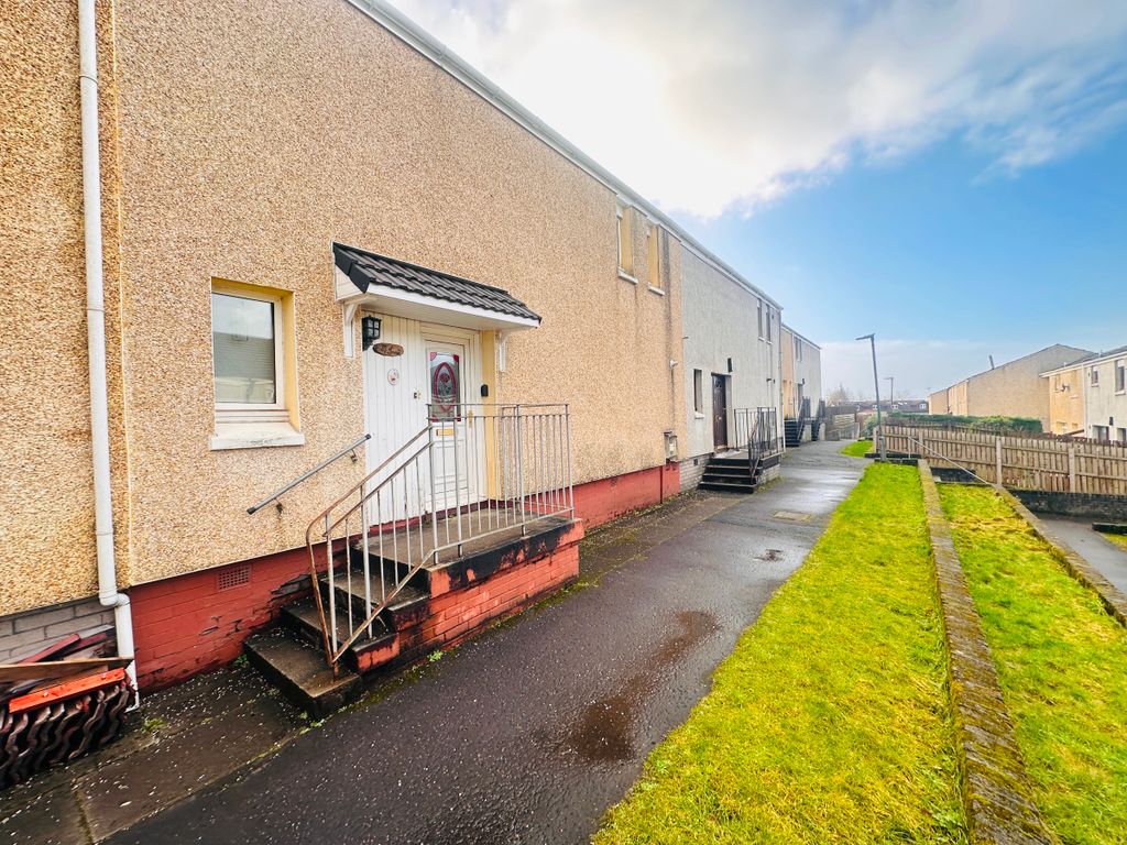 3 bed terraced house for sale in Asher Road, Chapelhall, Airdrie ML6, £