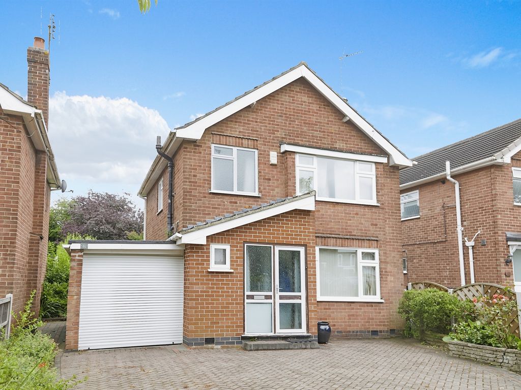 3 bed detached house for sale in Oakover Drive, Allestree, Derby DE22