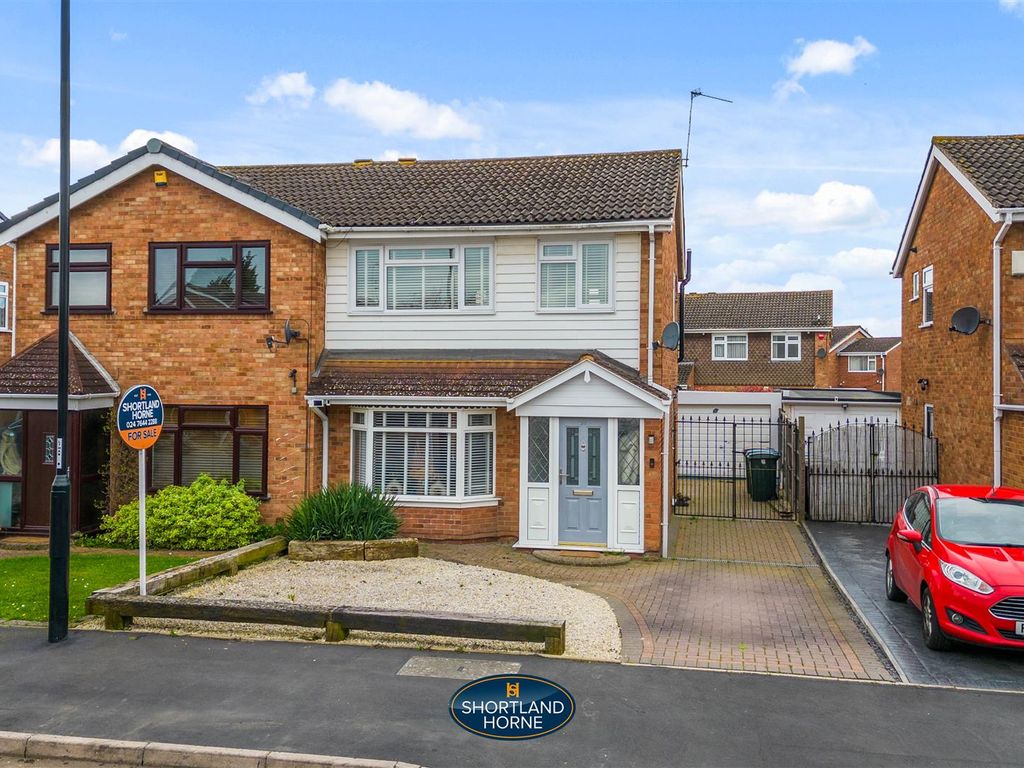 3 bed semidetached house for sale in Garth Crescent, Binley, Coventry