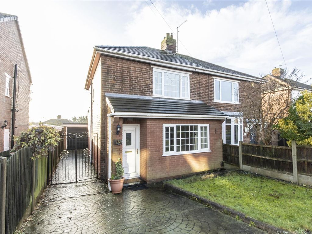 2 bed semidetached house for sale in Rayleigh Avenue, Brimington, Chesterfield S43, £139,950