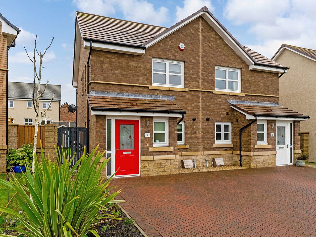 2 bed semidetached house for sale in Birch Avenue, Kinghorn KY3, £