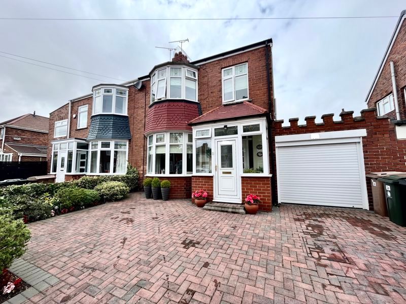 3 bed property for sale in Langley Avenue, Whitley Bay NE25, £325,000