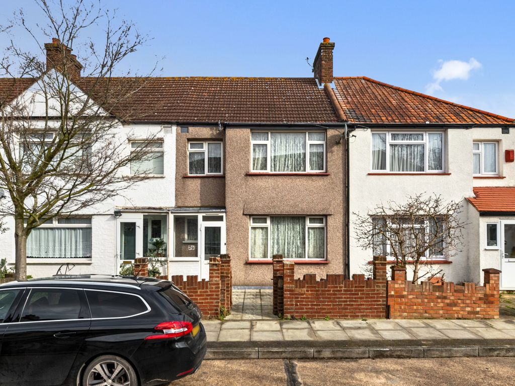 3 bed terraced house for sale in Hadley Road, Mitcham CR4, £400,000