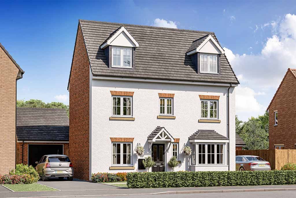 New home, 4 bed property for sale in "Cambridge" at Station Road