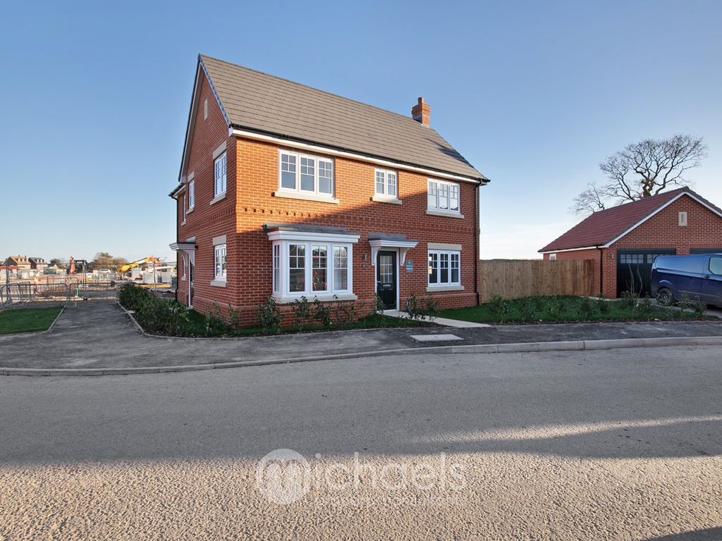 New home, 4 bed detached house for sale in School Road, Elmstead