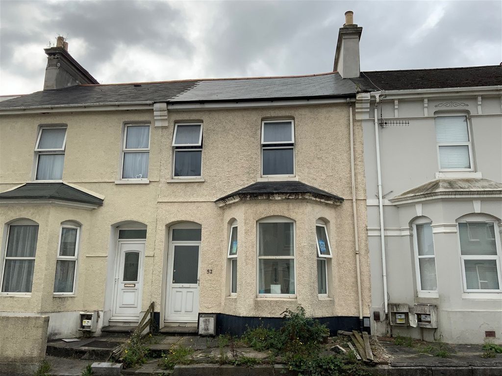 4 bed terraced house for sale in Grenville Road, Plymouth PL4, £180,000