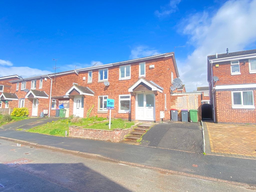 2 bed semidetached house for sale in Wroxeter Way, Stirchley, Telford