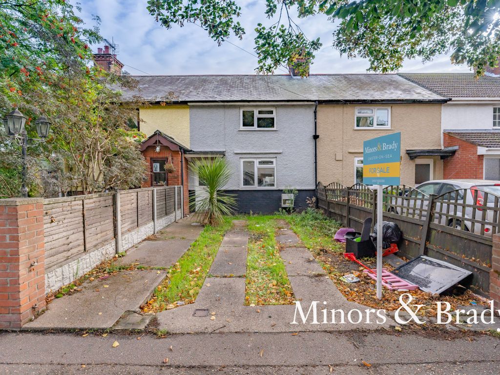 3 bed terraced house for sale in Suffolk Road, Gorleston, Great