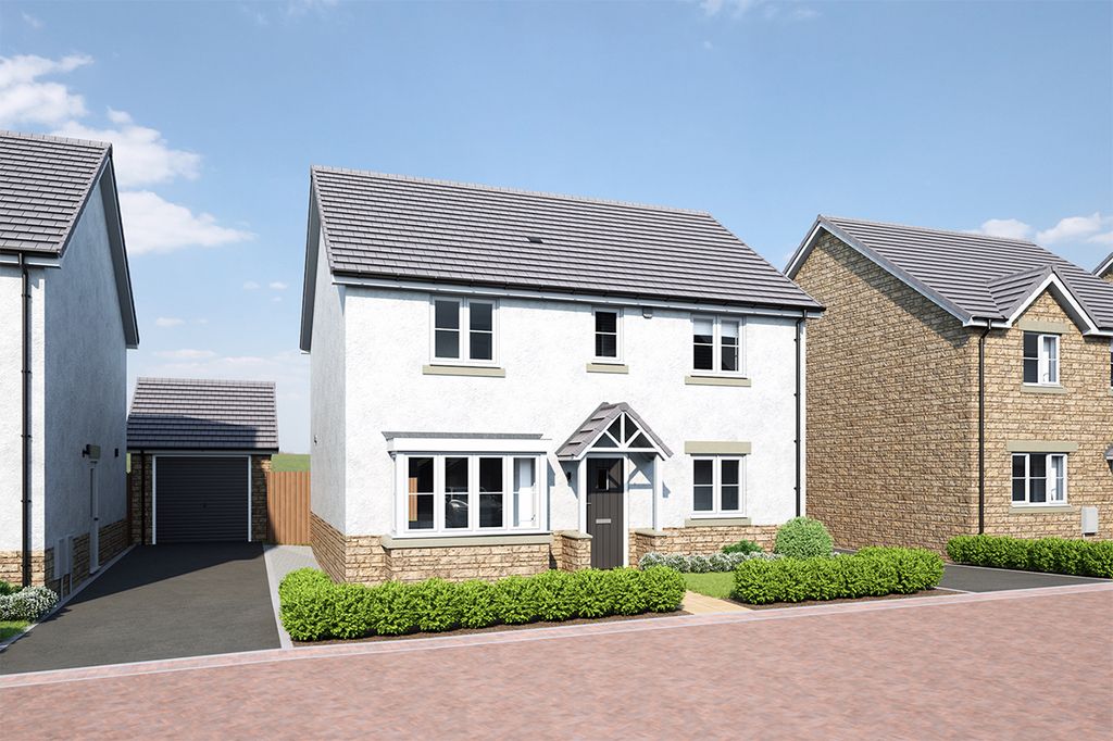 New home, 4 bed detached house for sale in "The Pembroke" at Chard Road