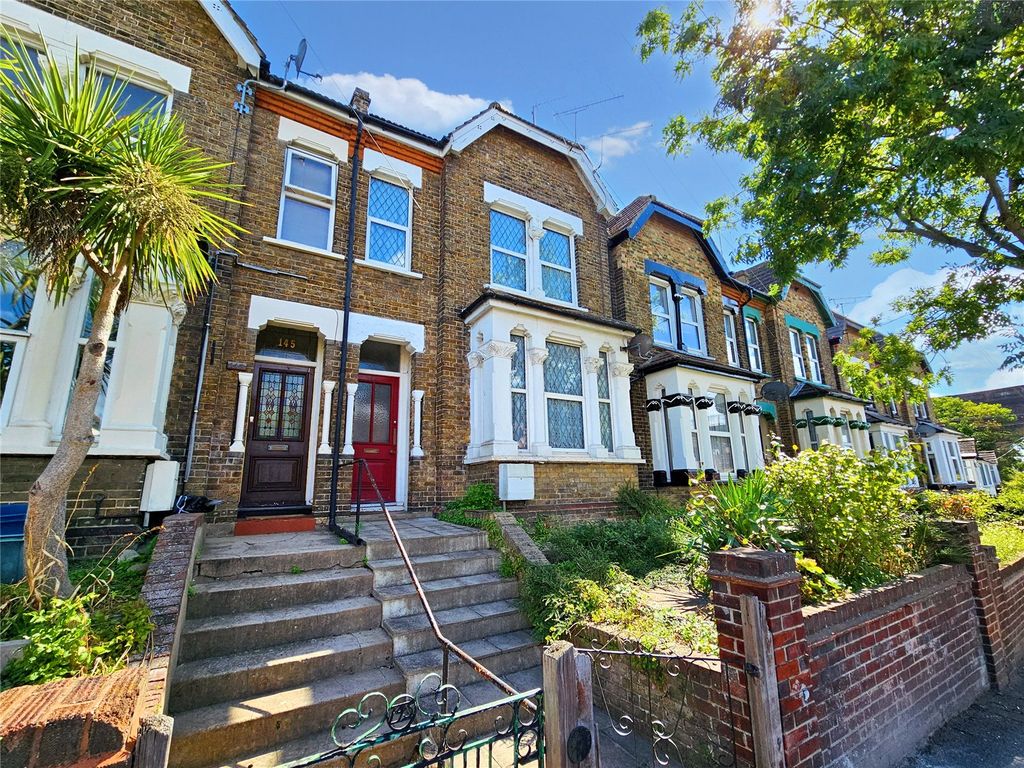 3 bed terraced house for sale in Margate Road, Ramsgate, Kent CT12, £