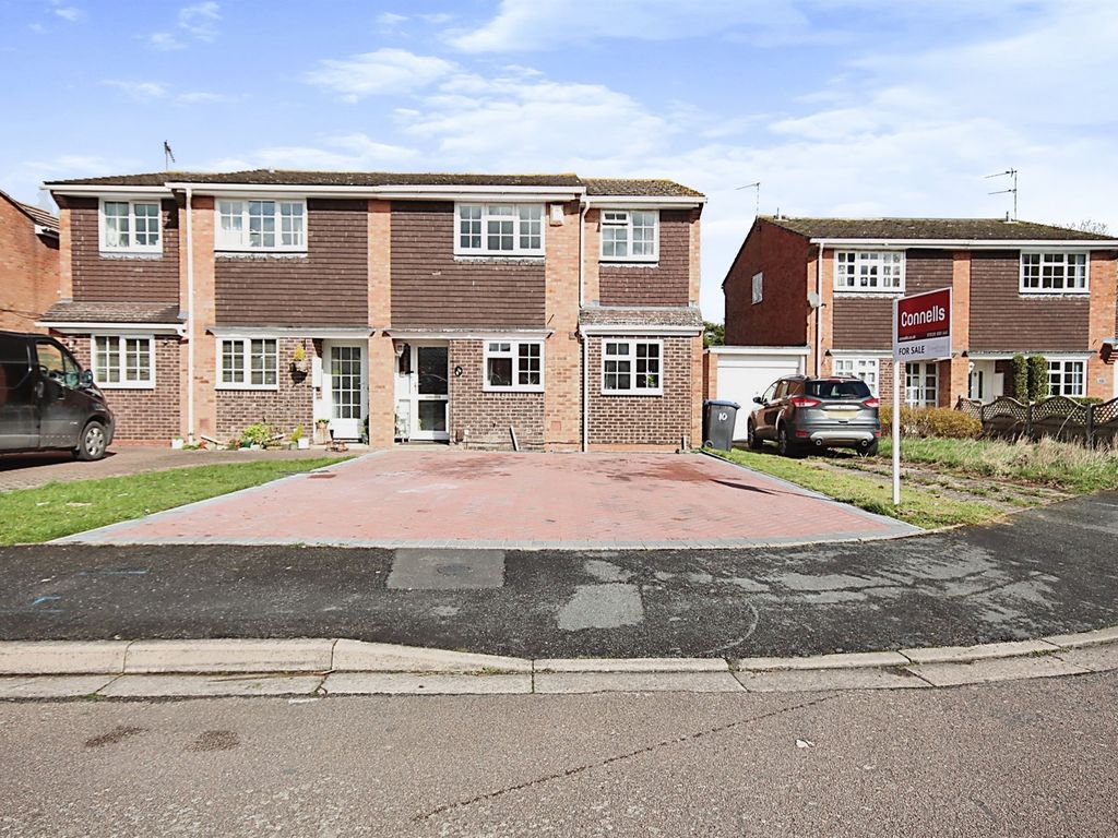 4 bed semidetached house for sale in Cherry Blossom Grove, Whitnash