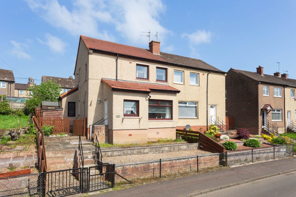 3 bed semidetached house for sale in Falside Crescent, Bathgate, West Lothian EH48, £165,000