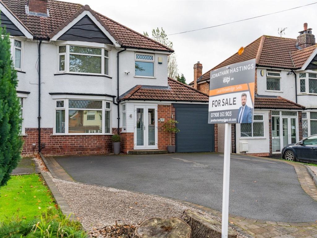 3 bed semidetached house for sale in Colebrook Road, Shirley, Solihull
