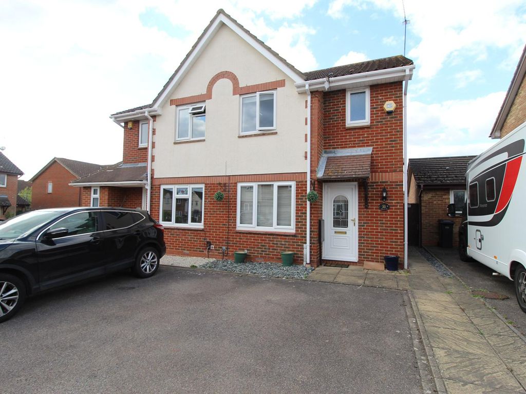 2 bed semidetached house for sale in Wedgewood Drive, Church Langley