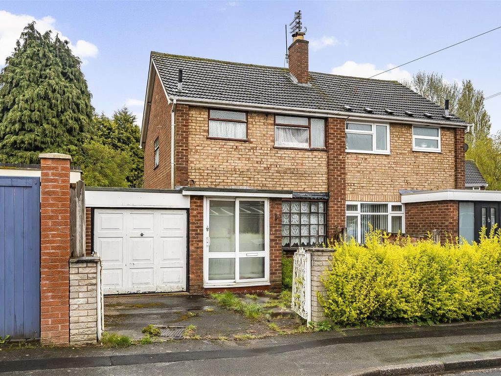 3 bed semi-detached house for sale in Pinfold Gardens, Wednesfield ...