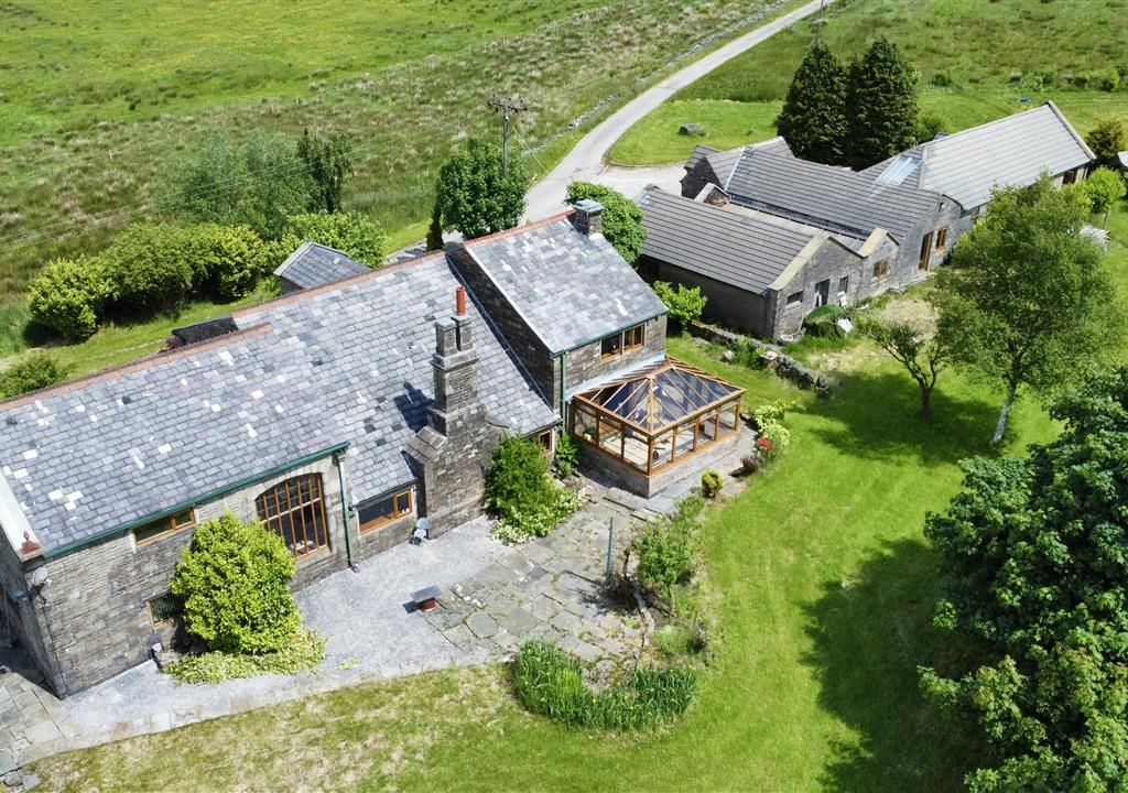 6 bed detached house for sale in Higher Barn Farm, Broadhead Road