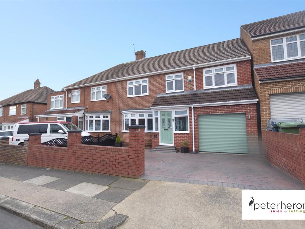 4 bed semidetached house for sale in Brierfield Grove, High Barnes