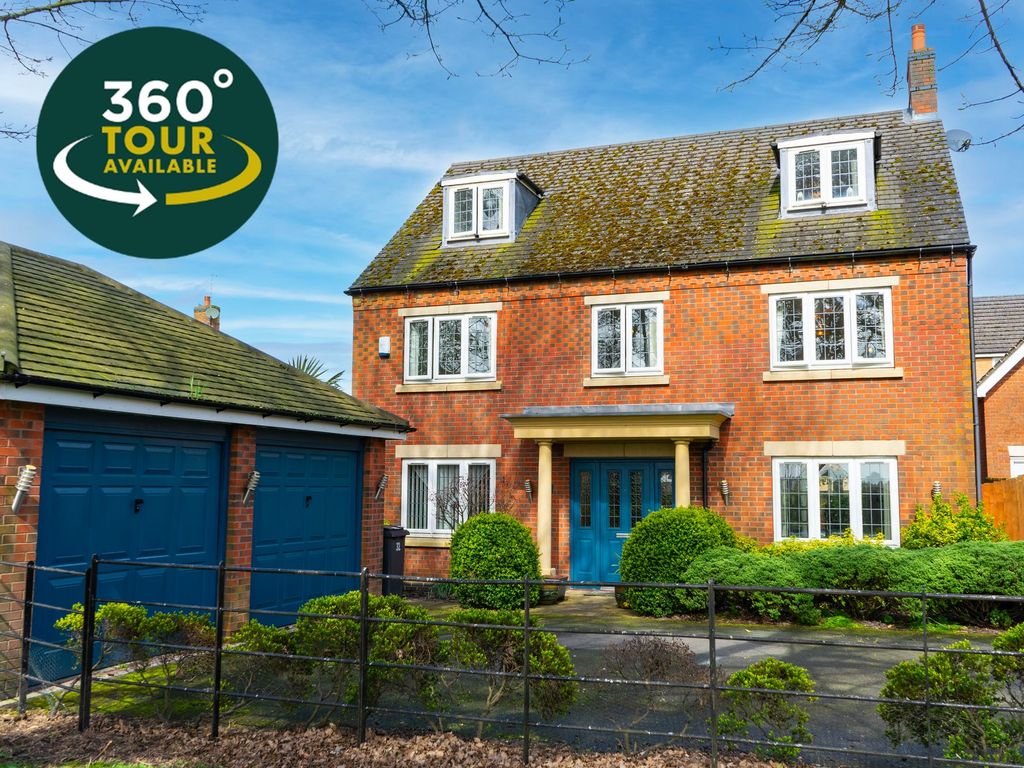 5 bed detached house for sale in Lady Jane Walk, Scraptoft, Leicester